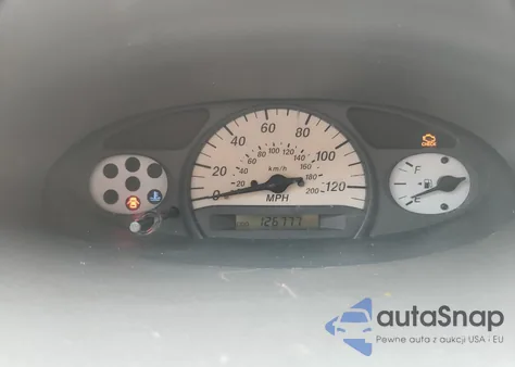 2001 Toyota Echo z USA, uszkodzony, nr VIN JTDBT123110190079